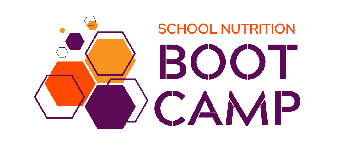 Logo for School Nutrition Boot Camp